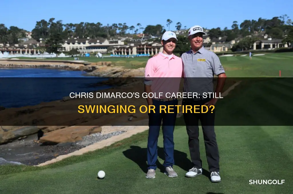 does chris dimarco still play golf