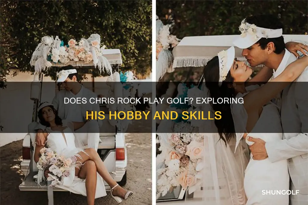 does chris rock play golf