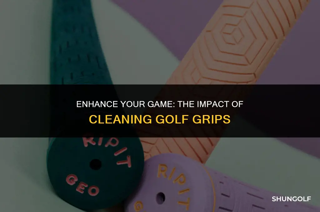 does cleaning golf grips help