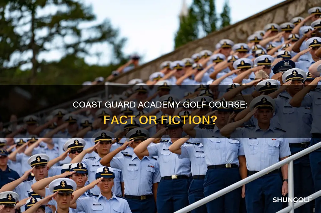 does coasr guard academy have a golf course