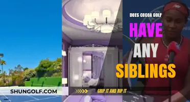 Cocoa Golf's Family: Any Siblings?