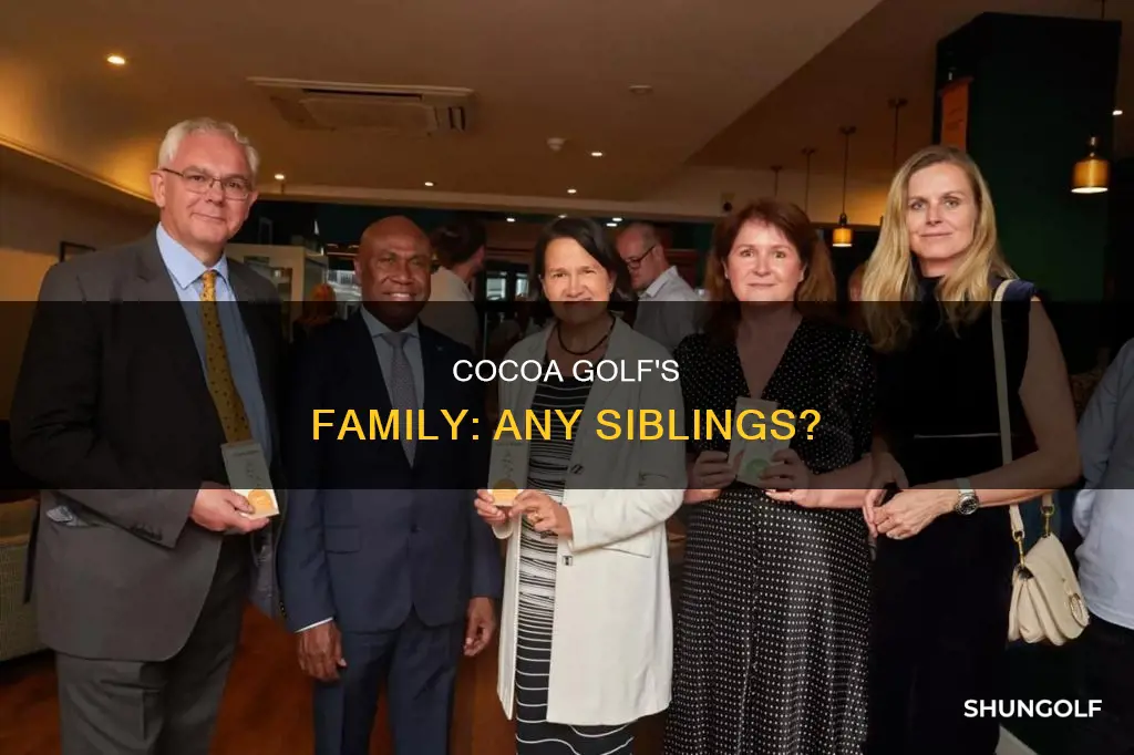 does cocoa golf have any siblings