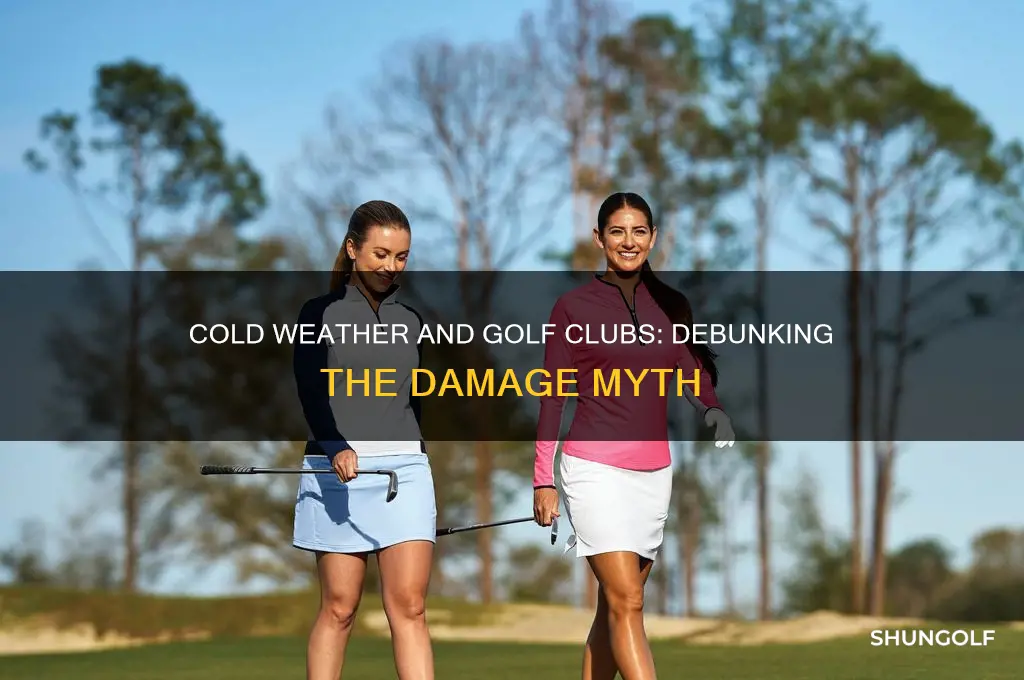 does cold weather ruin golf clubs