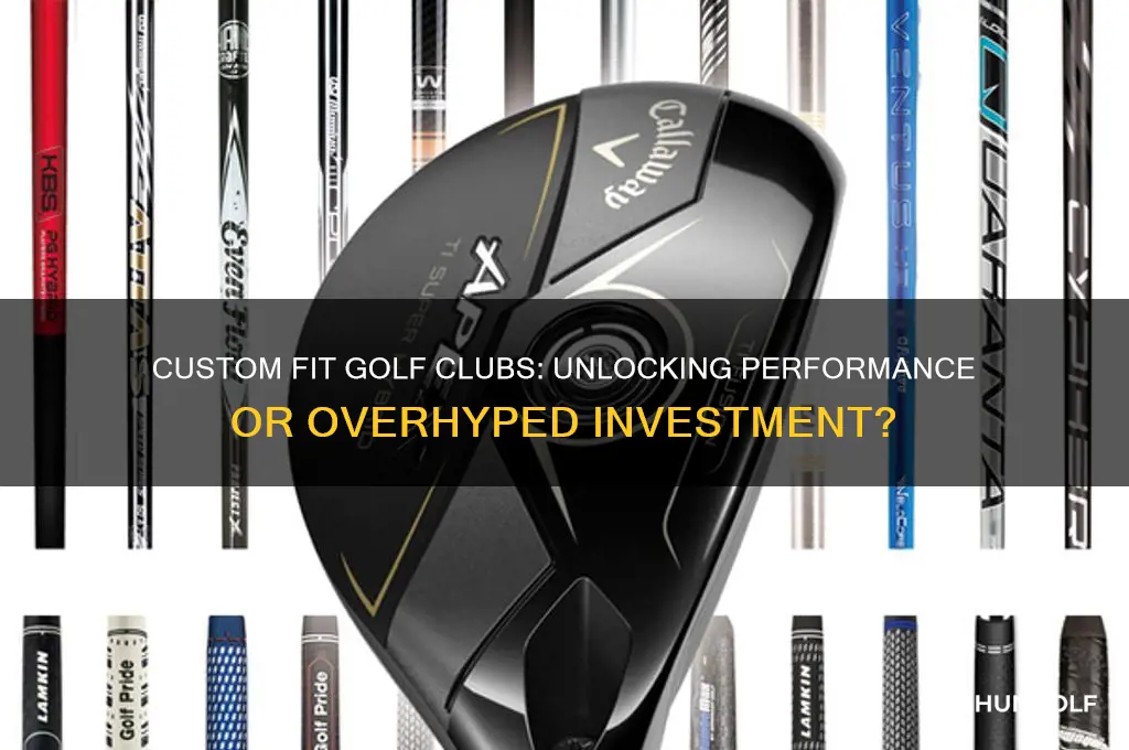 does custom fit golf clubs make a difference