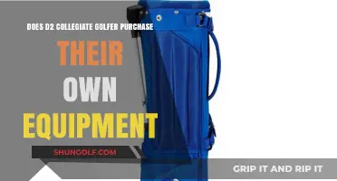 Do D2 Collegiate Golfers Buy Their Own Equipment?