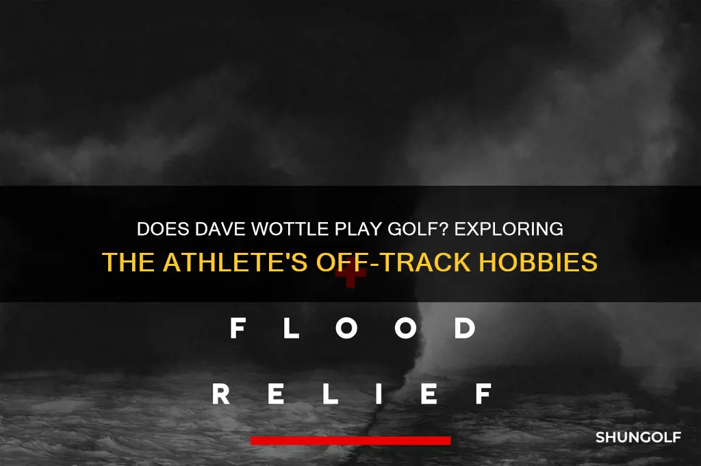 does dave wottle play golf
