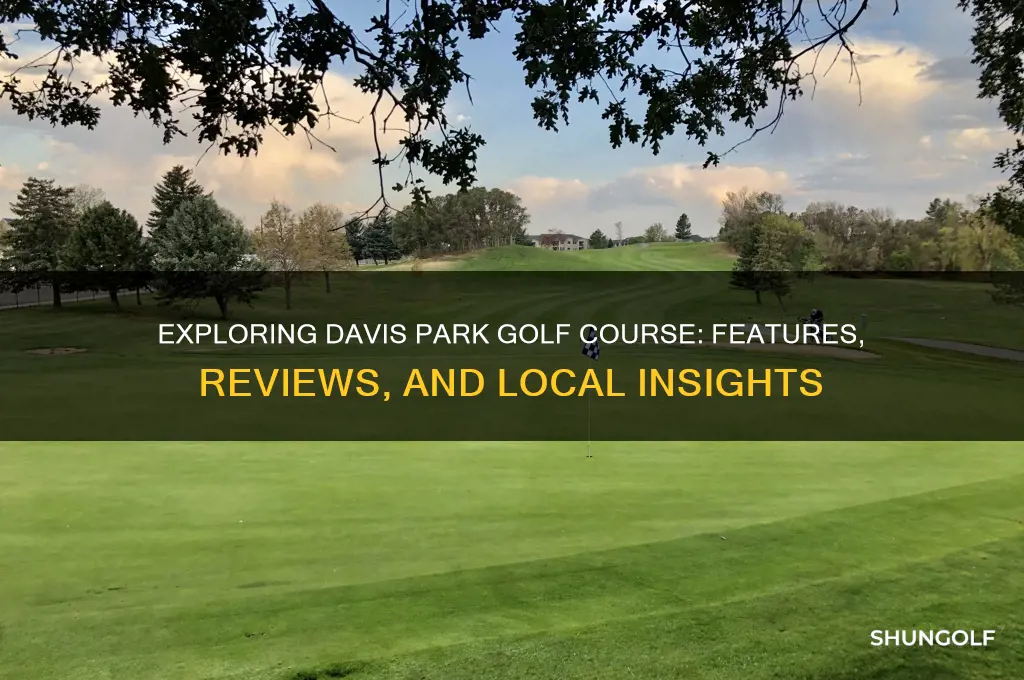 does davis park golf course