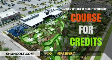 Daytona University Golf Course: Can You Earn Credits While Playing?