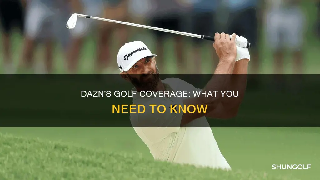 does dazn have golf