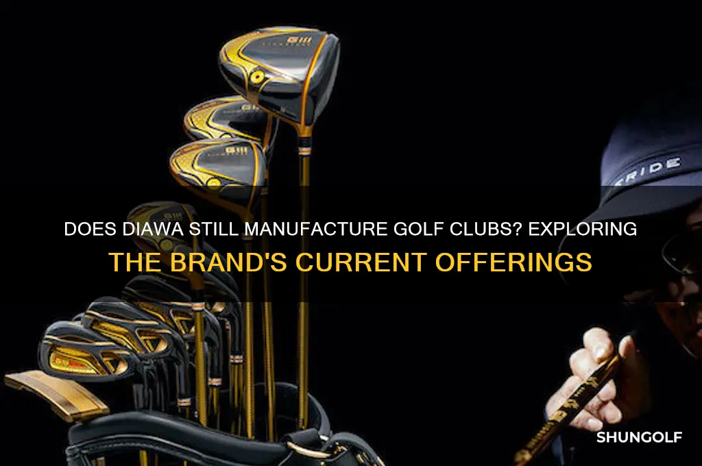 does diawa still make golf clubs