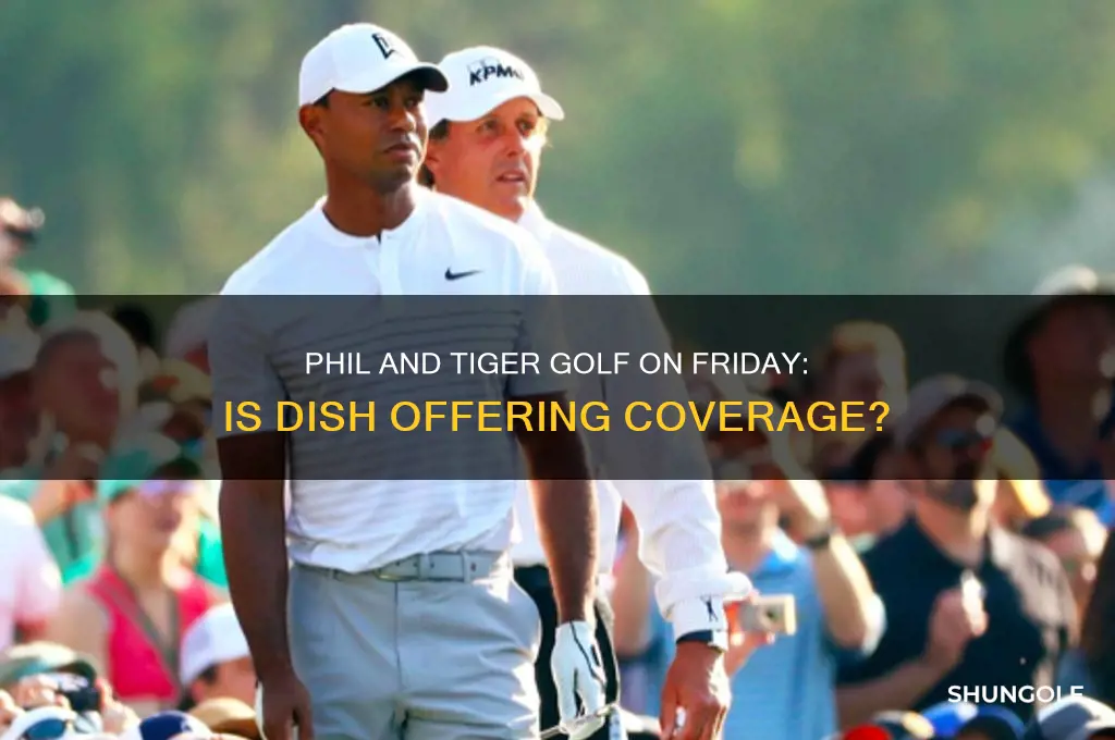 does dish offer phil and tiger golf on friday