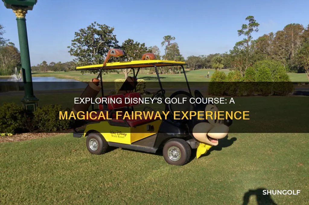 does disney have a golf course