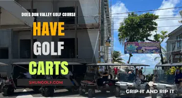 Exploring Don Valley Golf Course: Are Golf Carts Available for Rent?