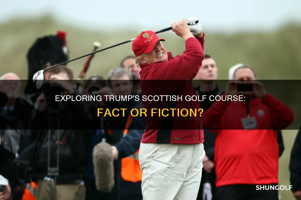 does donald trump have a golf course in scotland