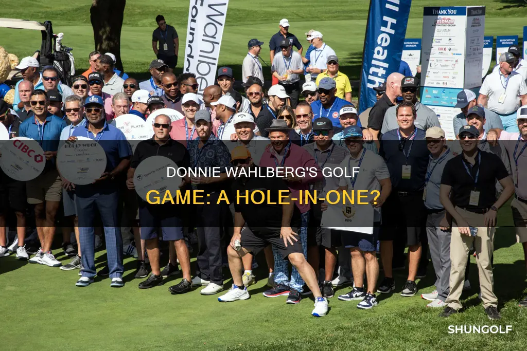 does donnie walberg golf