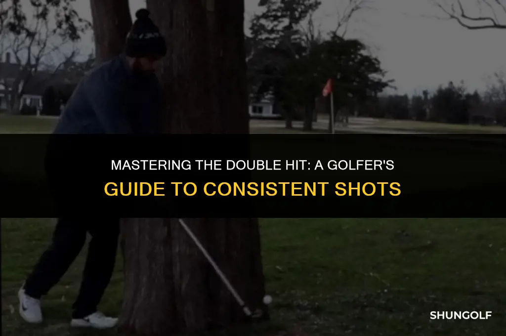 does double hitting a golf shot