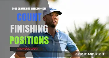 Does DraftKings Weekend Golf Include Final Leaderboard Finishing Positions?