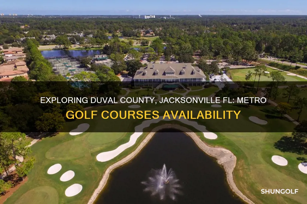 does duval county jacksonville fl have any metro golf courses