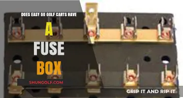 Does Easy Go Golf Carts Have a Fuse Box?