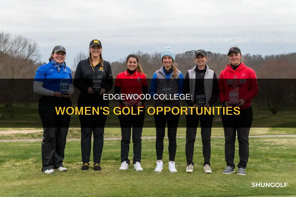 does edgewood college have womens golf