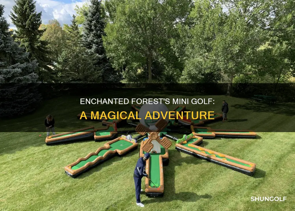 does enchanted forest have miniature golf