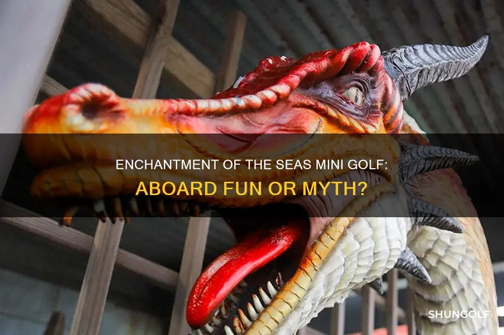 does enchantment of the seas have mini golf