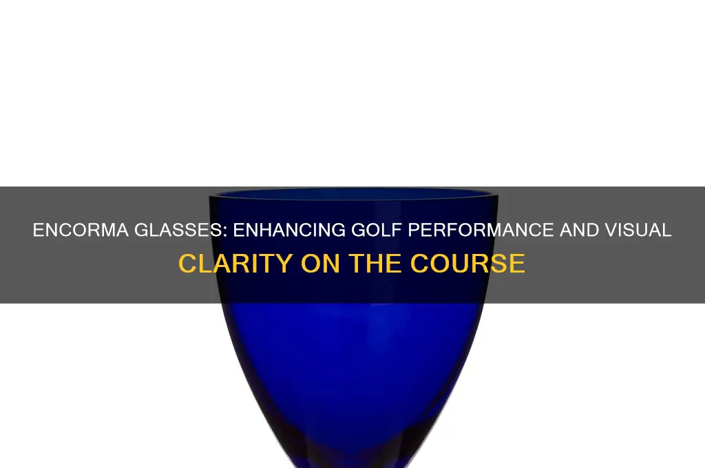 does encorma glasses help to play golf