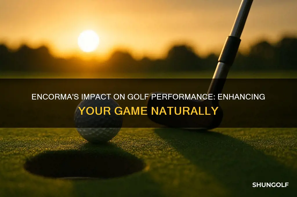 does encorma help to play golf