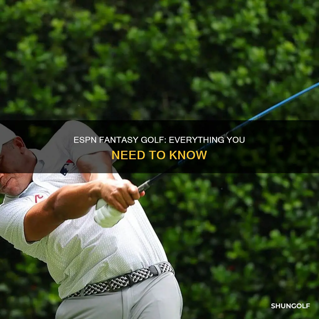 does espn have fantasy golf