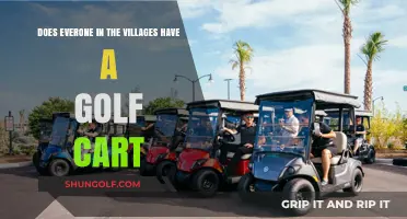 Do All Village Residents Own Golf Carts? Exploring the Trend
