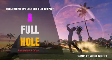 Everybody's Golf Demo: Can You Complete a Full Hole?