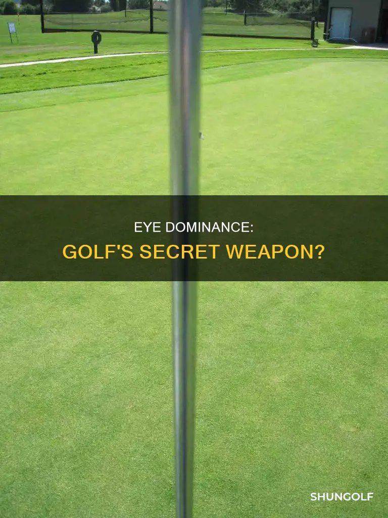 does eye dominance matter in golf
