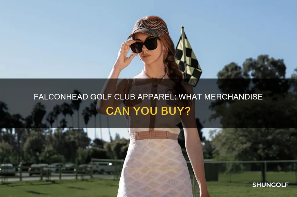does falconhead golf club sell apparel