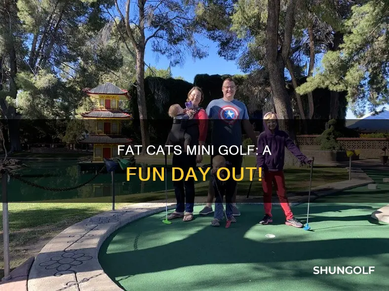 does fat cats have mini golf