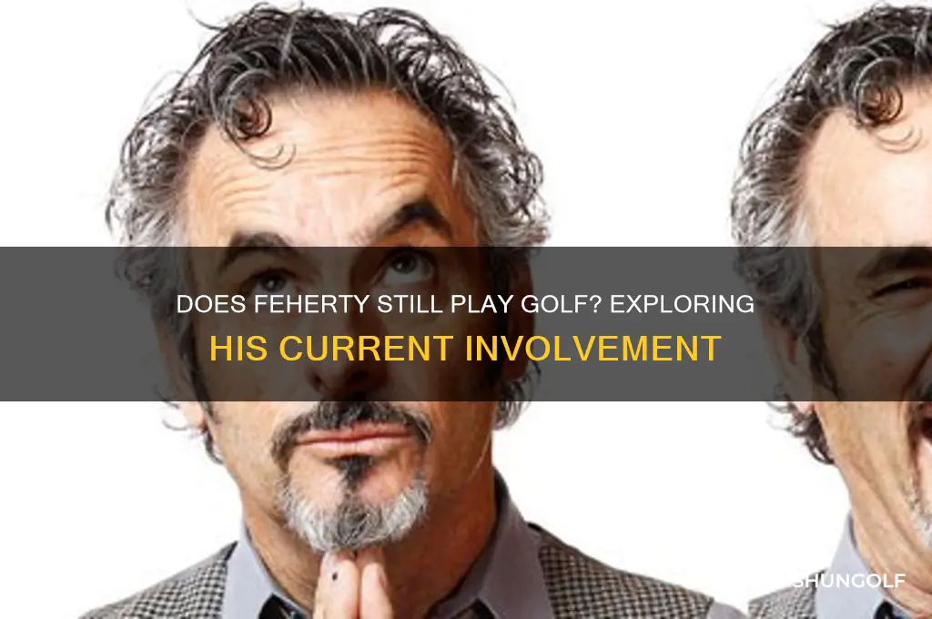 does feherty still play golf
