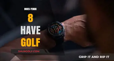Golfing with Fenix 8: A Hole-in-One?
