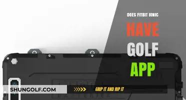 Fitbit Ionic: Golf App Available?