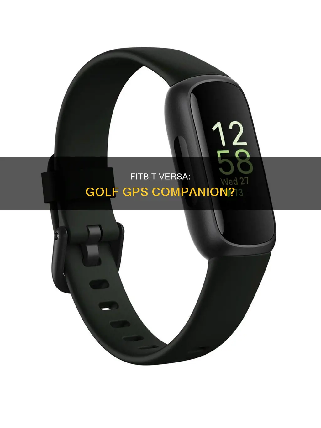 does fitbit versa have golf gps