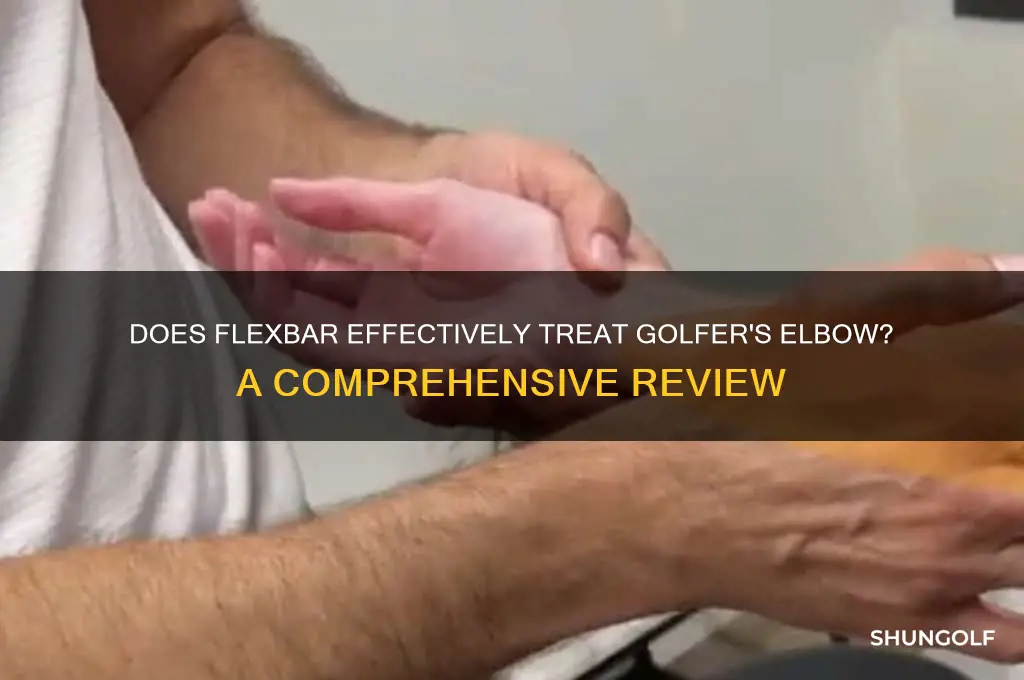 does flexbar work for golfer