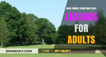 Adult Golf Lessons at Forest Park: Availability and Details