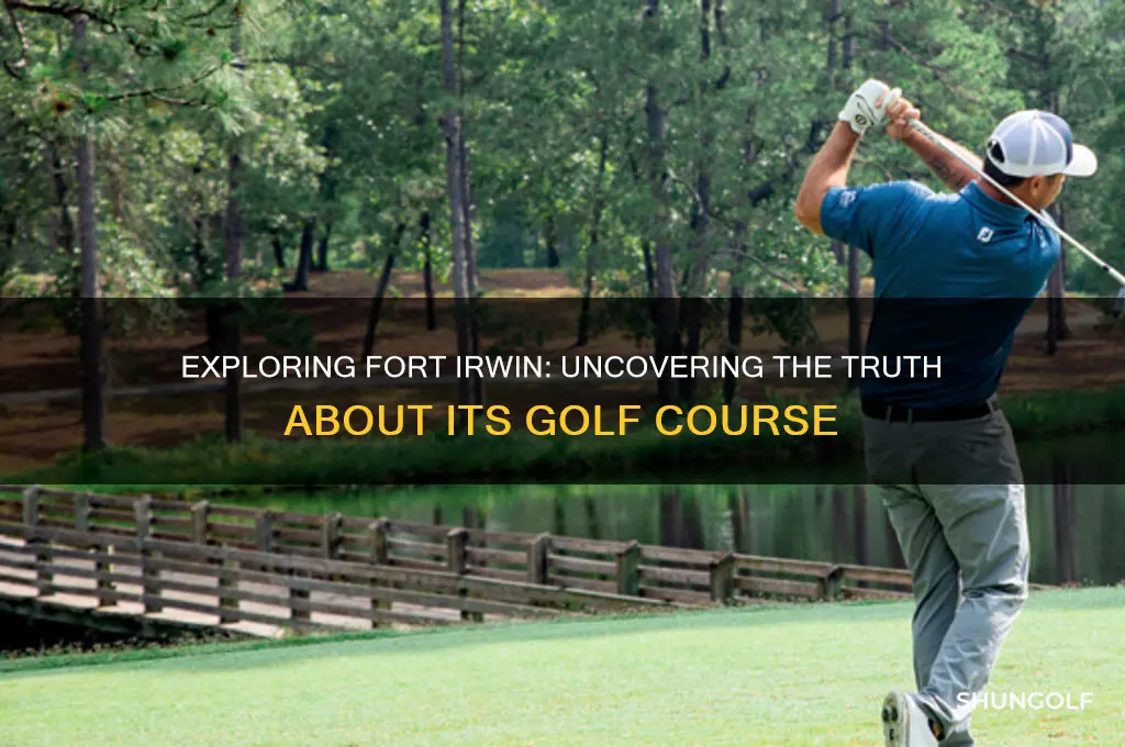 does fort irwin have a golf course