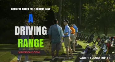 Fox Creek Golf Course: Driving Range Availability Explained