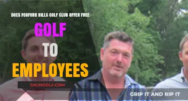 Foxford Hills Golf Club Employee Perks: Free Golf Included?