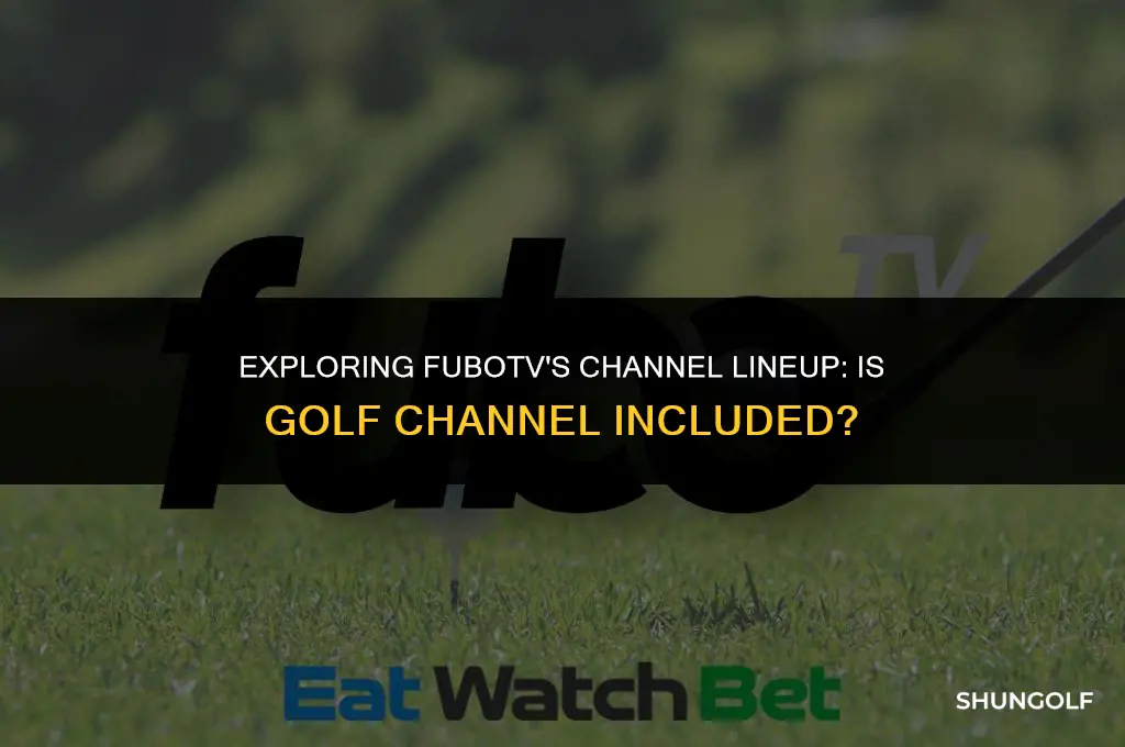 does fubo have golf channel
