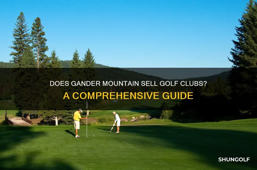 does gander mountain have golf clubs