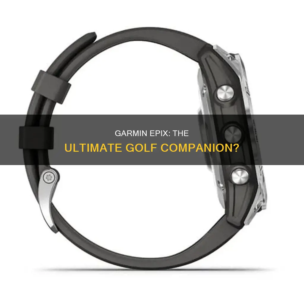 does garmin epix do golf
