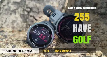Garmin Forerunner 255: Golfing Companion?