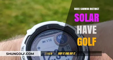 Garmin Instinct Solar: Golfing Under the Sun