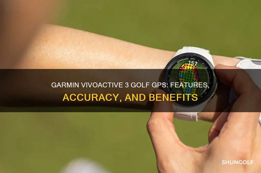 does garmin vivoactive 3 have golf gps