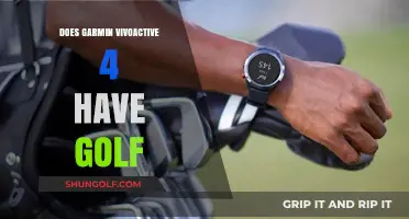 Garmin Vivoactive 4: Golfing Companion?
